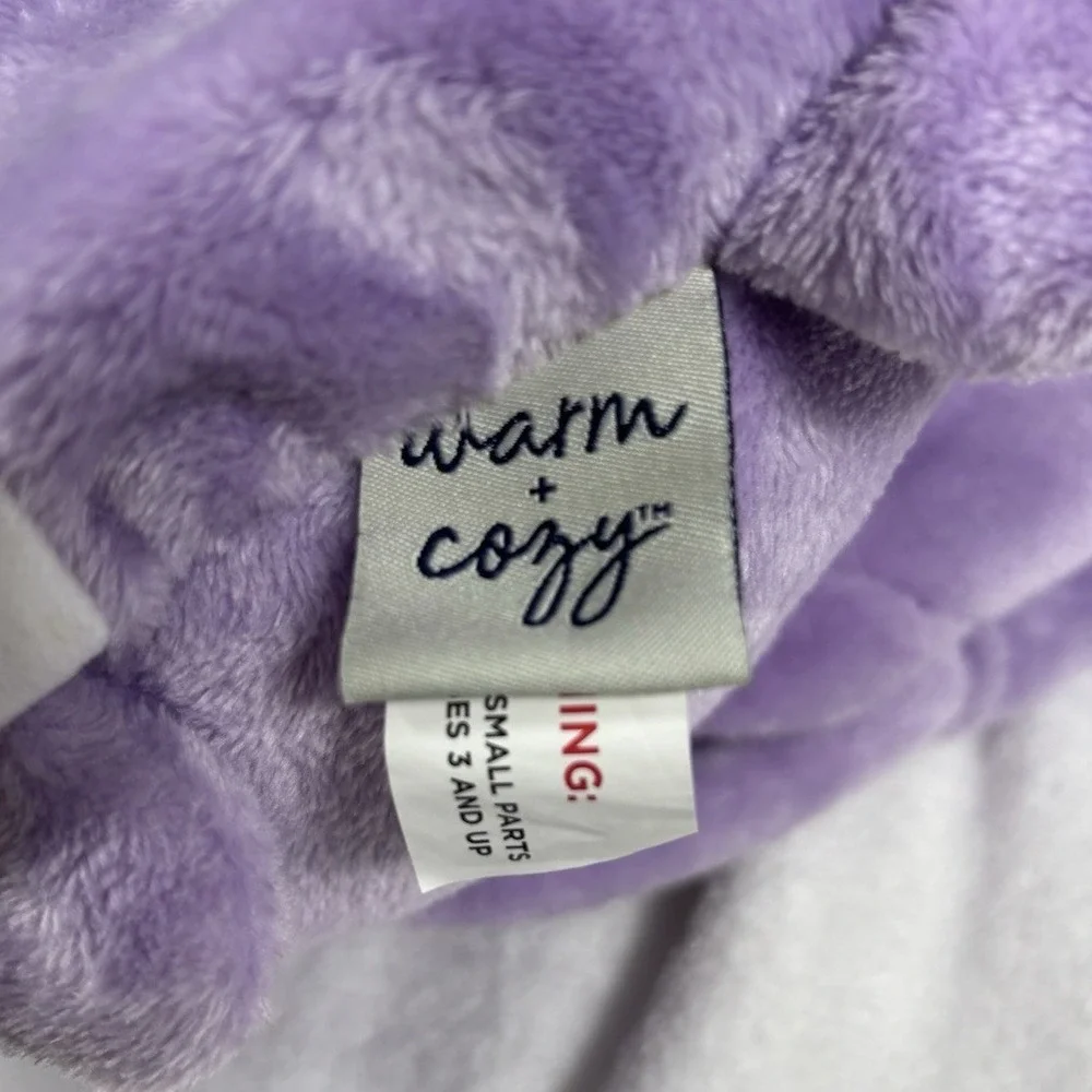 Warm + Cozy plush purple
